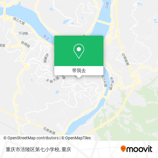 重庆市涪陵区第七小学校地图