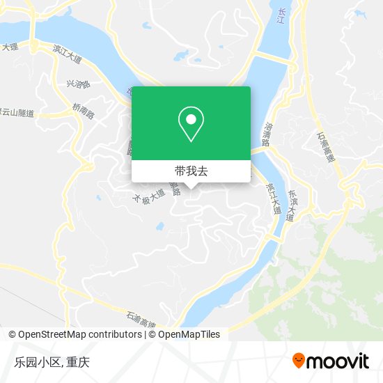 乐园小区地图