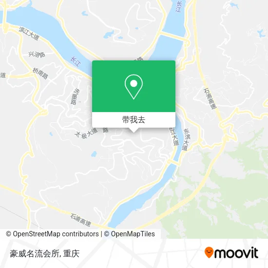 豪威名流会所地图