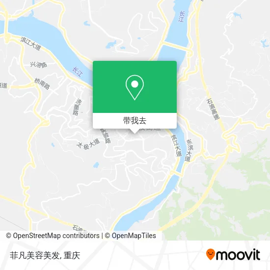 菲凡美容美发地图