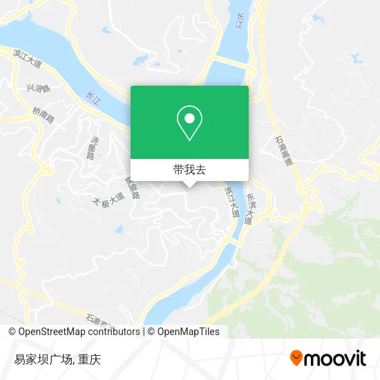 易家坝广场地图