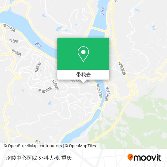 涪陵中心医院-外科大楼地图