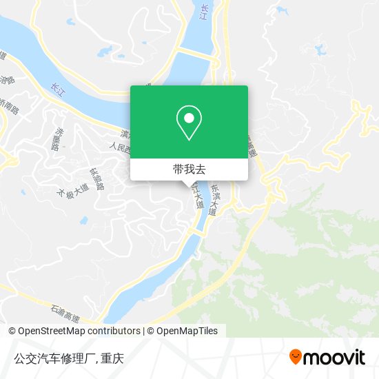 公交汽车修理厂地图