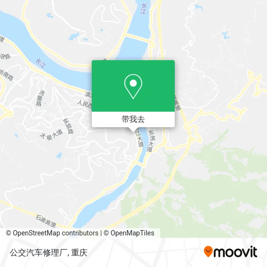 公交汽车修理厂地图
