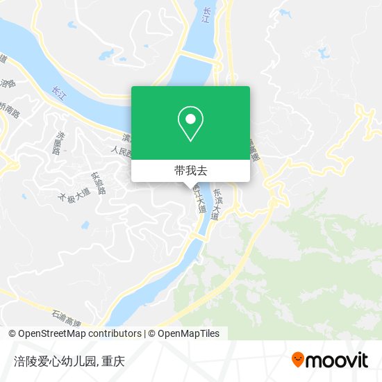 涪陵爱心幼儿园地图