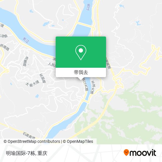 明瑜国际-7栋地图
