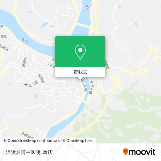 涪陵名博中医院地图