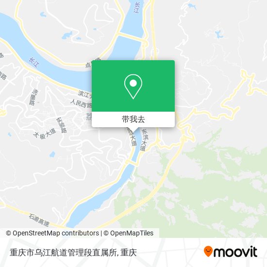 重庆市乌江航道管理段直属所地图