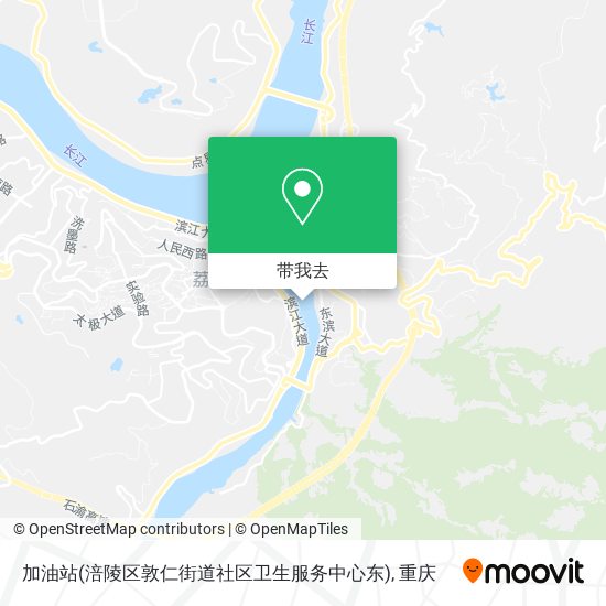 加油站(涪陵区敦仁街道社区卫生服务中心东)地图