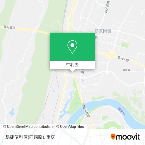 易捷便利店(同康路)地图