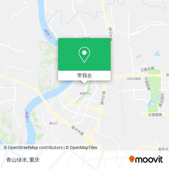 青山绿水地图