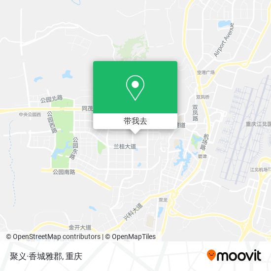 聚义·香城雅郡地图
