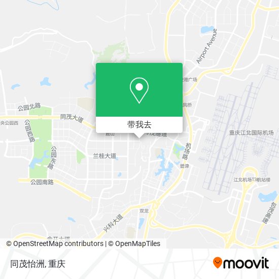 同茂怡洲地图