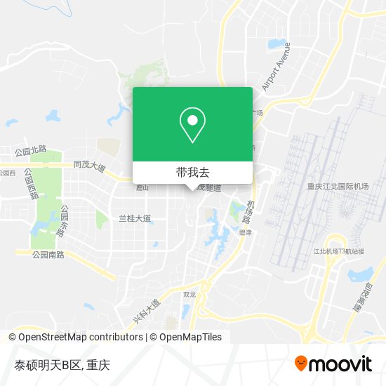 泰硕明天B区地图