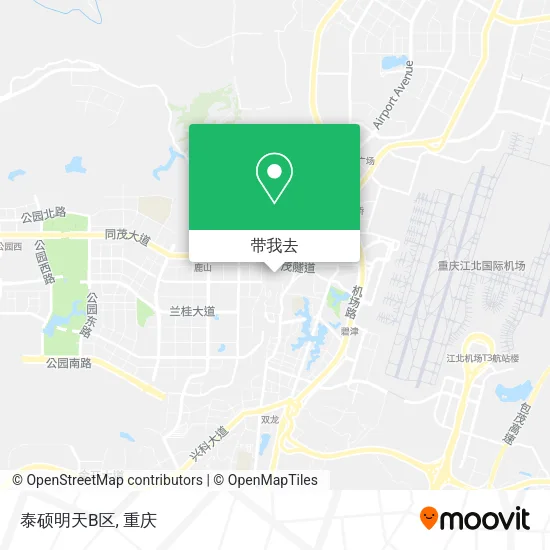 泰硕明天B区地图