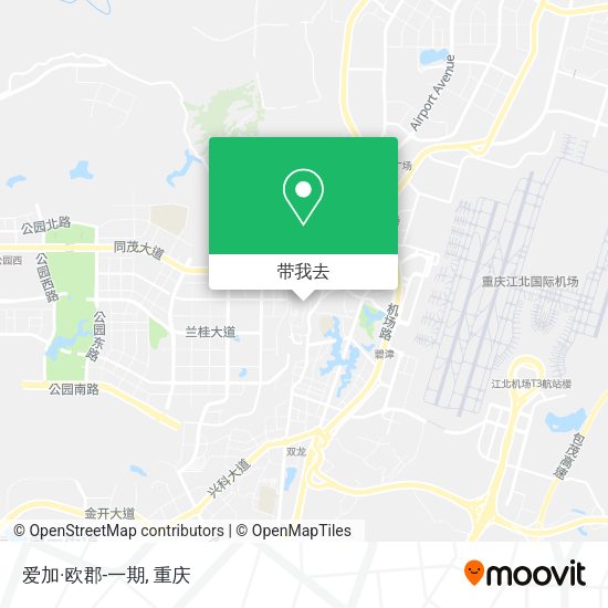 爱加·欧郡-一期地图