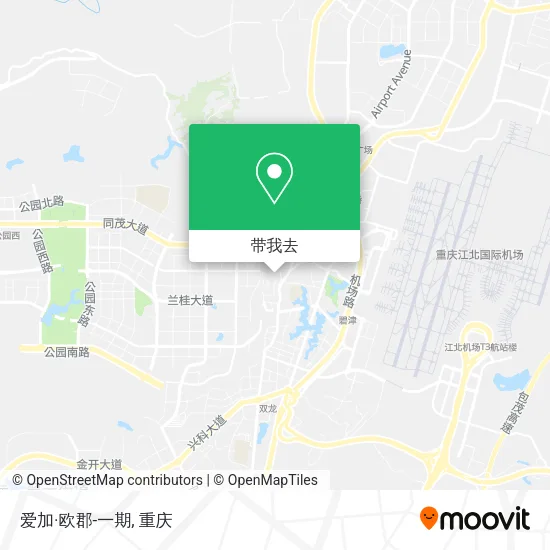 爱加·欧郡-一期地图