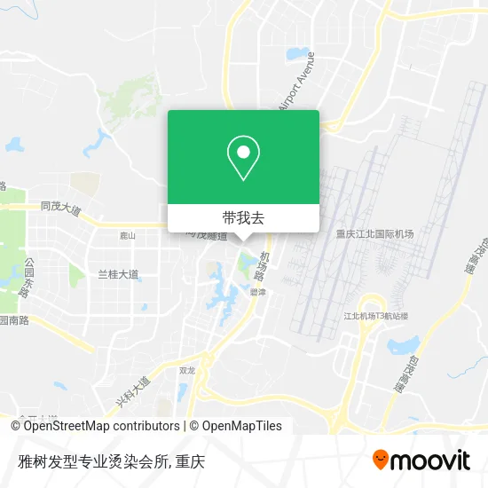 雅树发型专业烫染会所地图