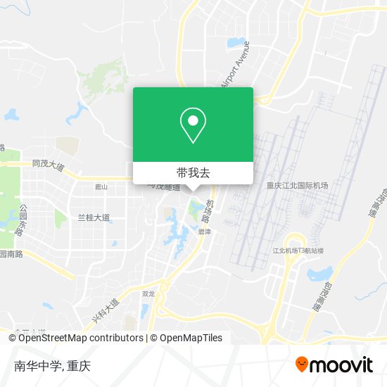 南华中学地图