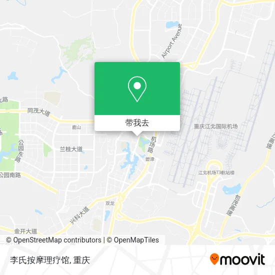 李氏按摩理疗馆地图