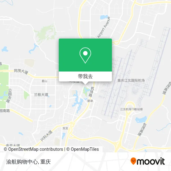 渝航购物中心地图