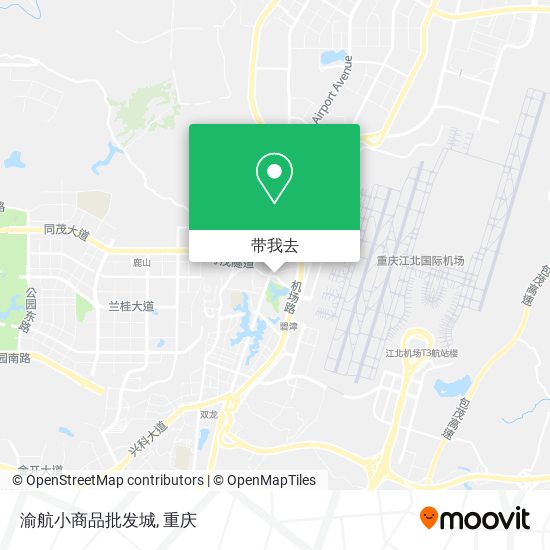 渝航小商品批发城地图