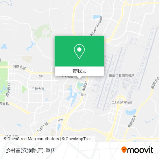 乡村基(汉渝路店)地图