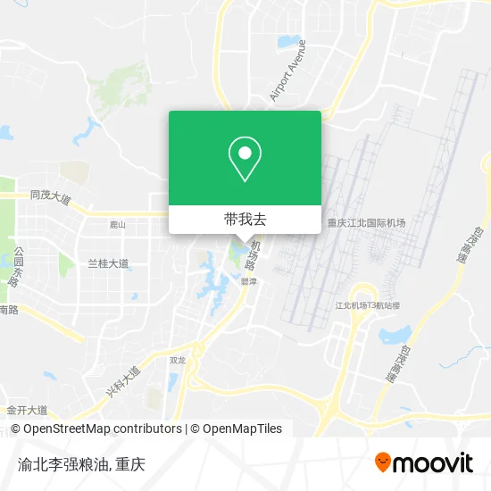 渝北李强粮油地图