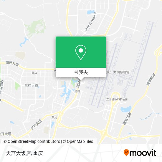 天宫大饭店地图