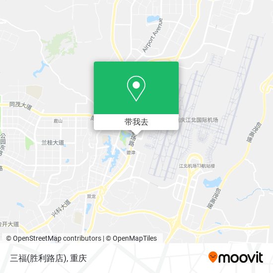 三福(胜利路店)地图