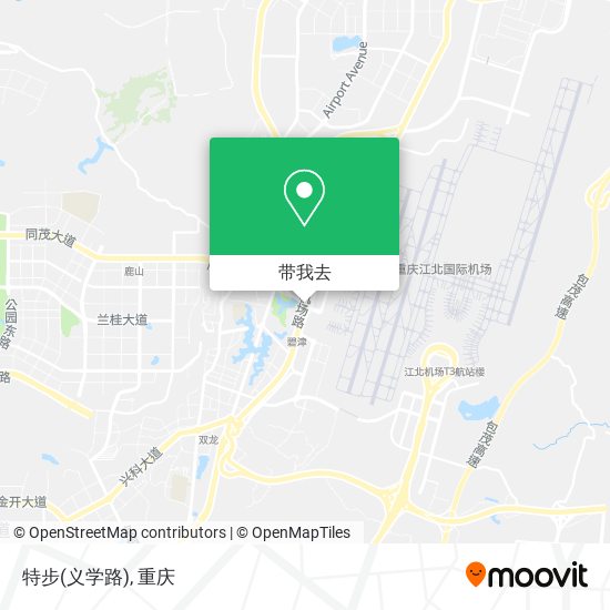 特步(义学路)地图