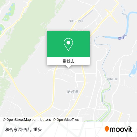和合家园-西苑地图