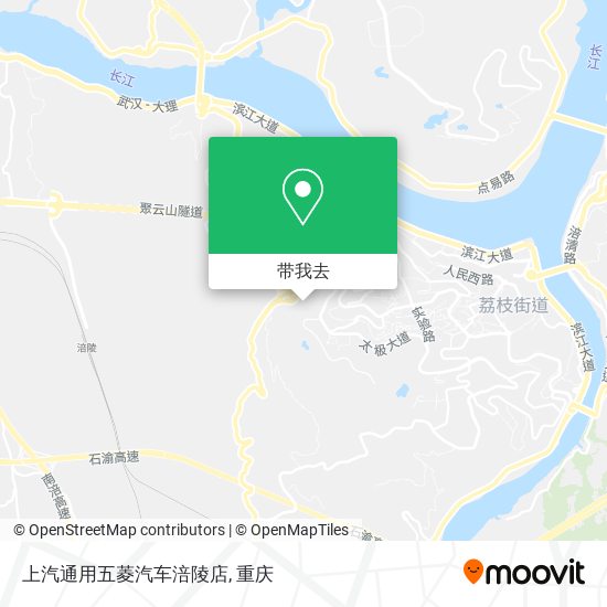 上汽通用五菱汽车涪陵店地图
