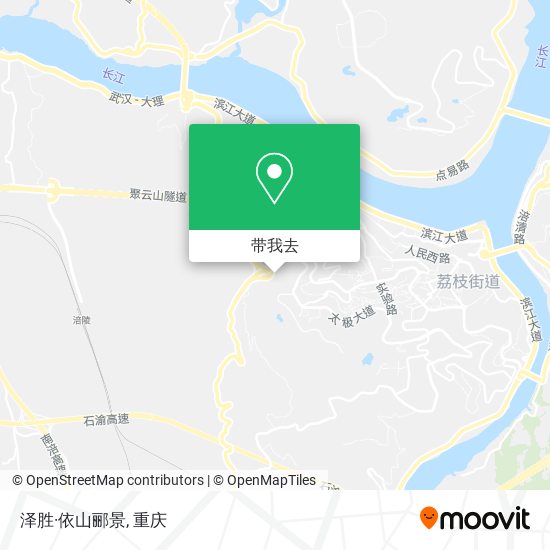 泽胜·依山郦景地图