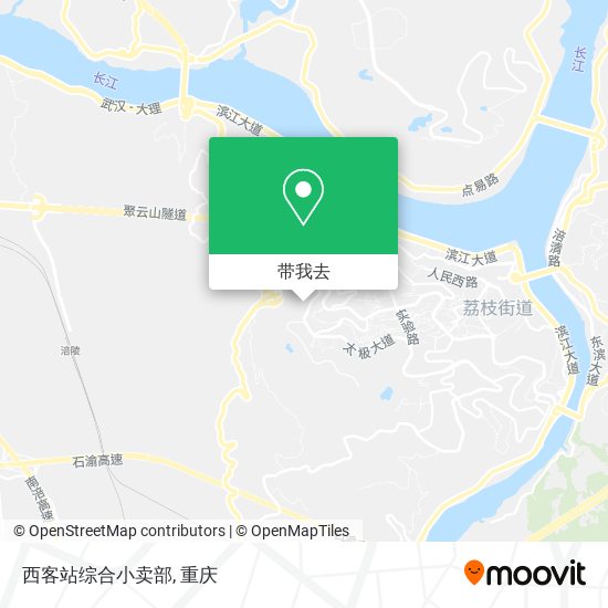 西客站综合小卖部地图