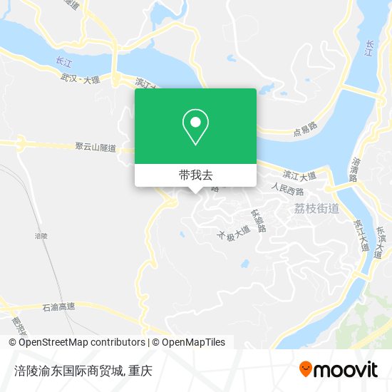涪陵渝东国际商贸城地图