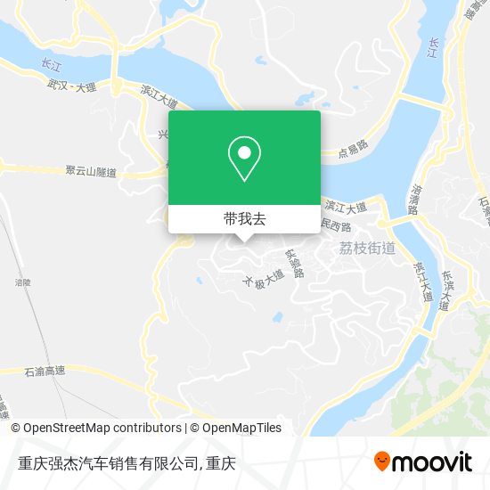 重庆强杰汽车销售有限公司地图