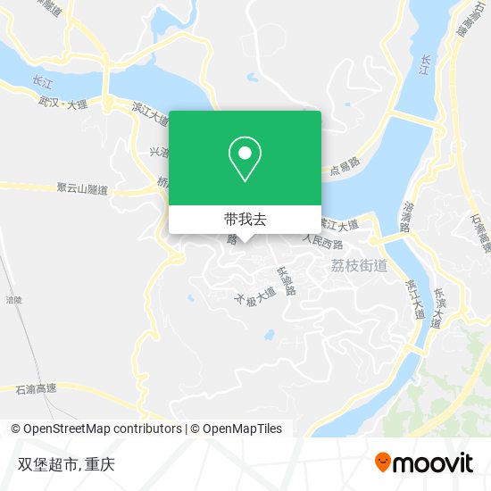 双堡超市地图