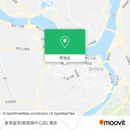家美超市(双堡路中心店)地图