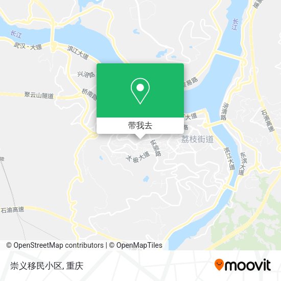 崇义移民小区地图
