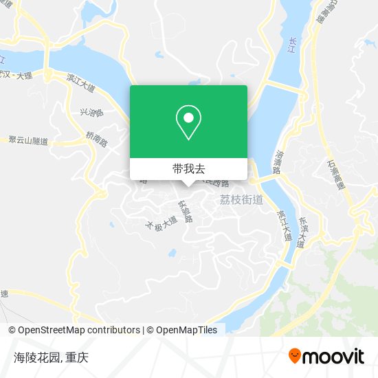 海陵花园地图