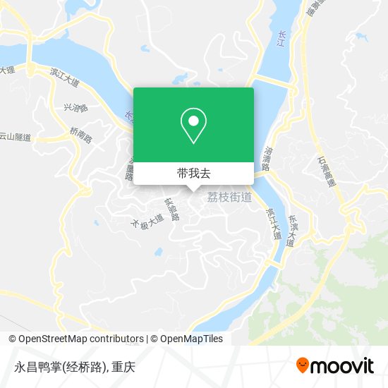 永昌鸭掌(经桥路)地图