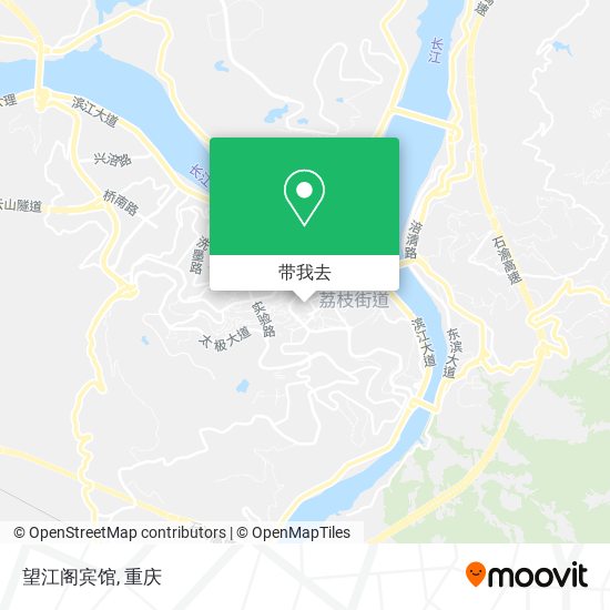 望江阁宾馆地图