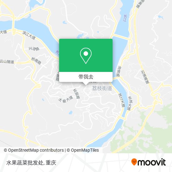 水果蔬菜批发处地图