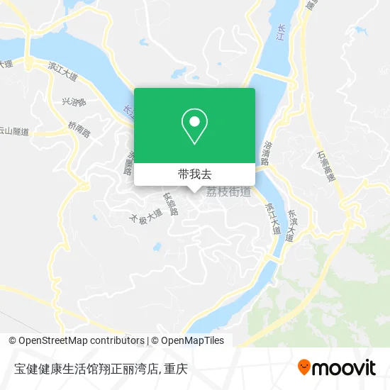 宝健健康生活馆翔正丽湾店地图