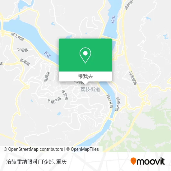 涪陵雷纳眼科门诊部地图