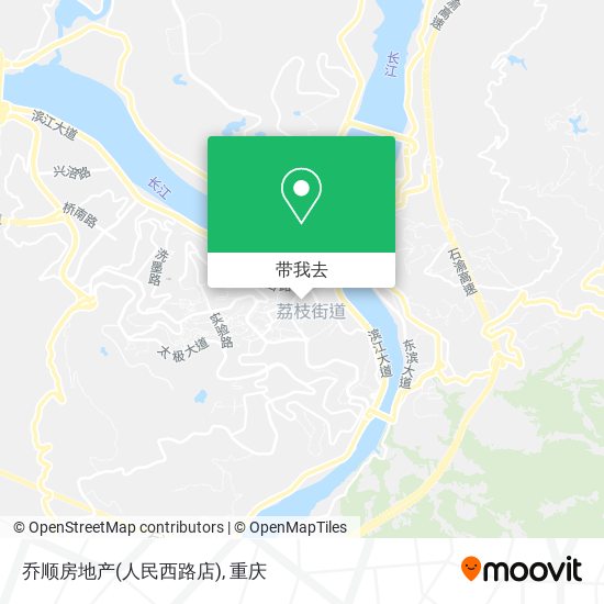 乔顺房地产(人民西路店)地图