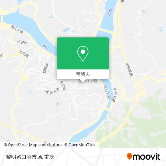 黎明路口菜市场地图