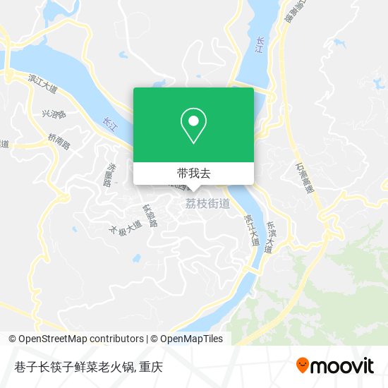 巷子长筷子鲜菜老火锅地图