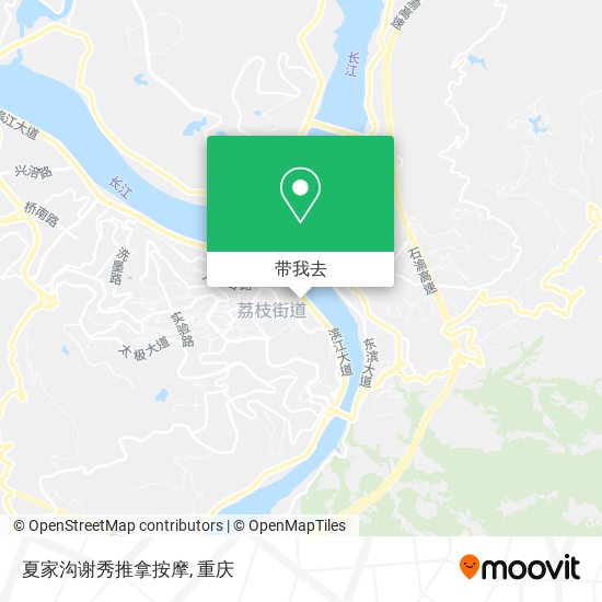 夏家沟谢秀推拿按摩地图